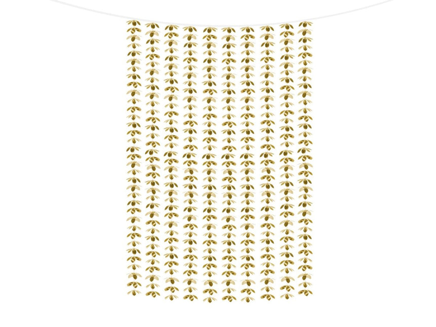 Bloemen Hangdecoratie Goud 2,1m van Partydeco koop je bij Partywinkel