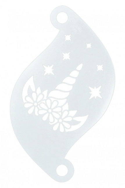 Bloemen Make Up Sjabloon van Superstar koop je bij Partywinkel