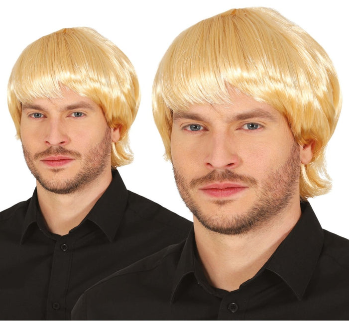 Blonde Pruik - Partywinkel - 8434077480922