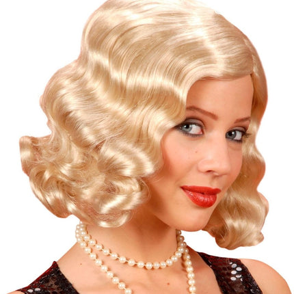 Blonde Pruik Roaring 20'S van Widmann koop je bij Partywinkel