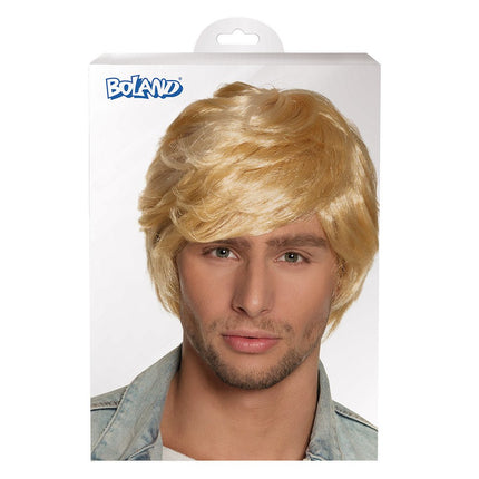 Blonde Pruik Tyler van Boland koop je bij Partywinkel
