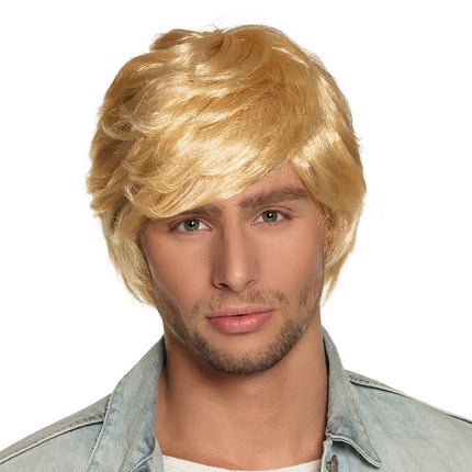 Blonde Pruik Tyler van Boland koop je bij Partywinkel