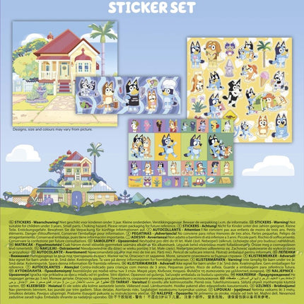 Bluey Stickers 3st - Partywinkel - 8714274290105