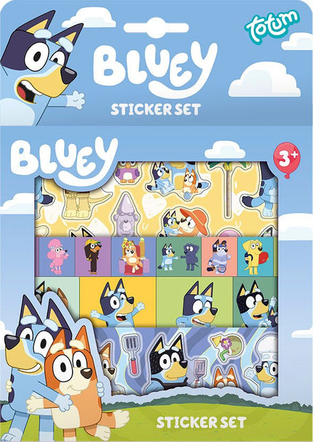 Bluey Stickers 3st - Partywinkel - 8714274290105