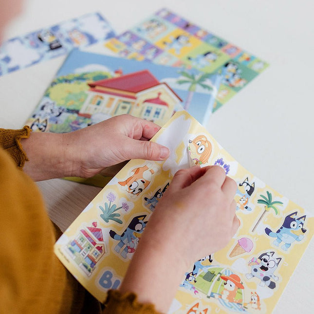 Bluey Stickers 3st - Partywinkel - 8714274290105