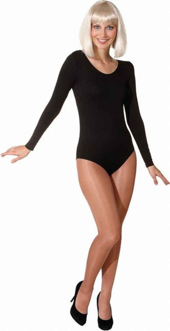 Bodysuit Zwart Dames van Orlob koop je bij Partywinkel