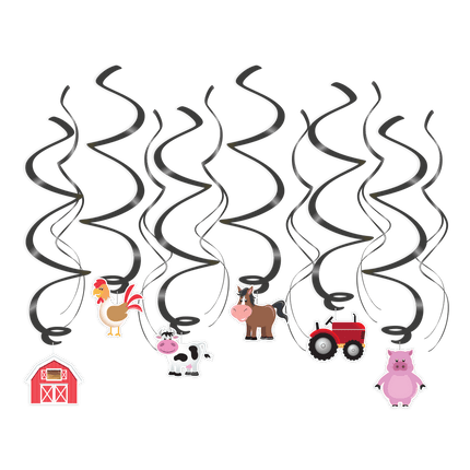 Boerderij Hangdecoratie 70cm van Paper Dreams koop je bij Partywinkel