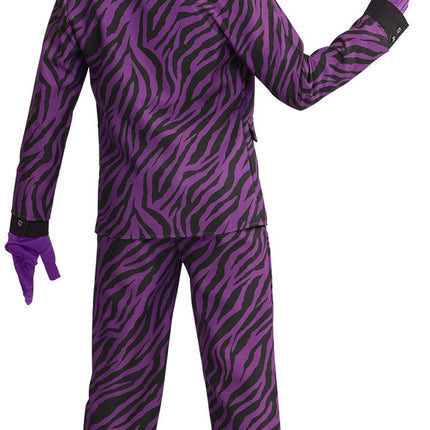 Disfraz de Joker Morado Hombre