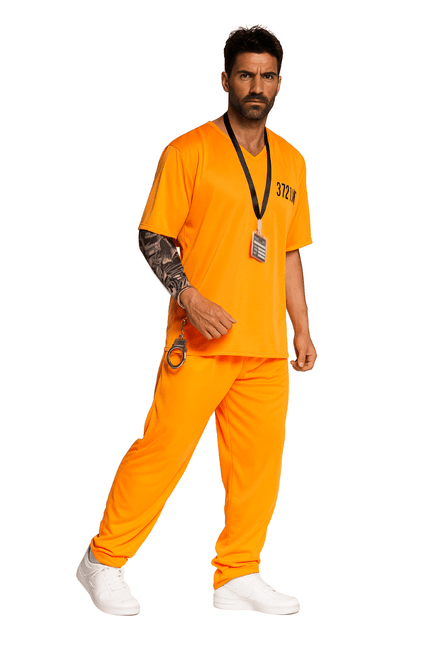 Boevenpak Oranje 5 delig van PartyXclusive koop je bij Partywinkel