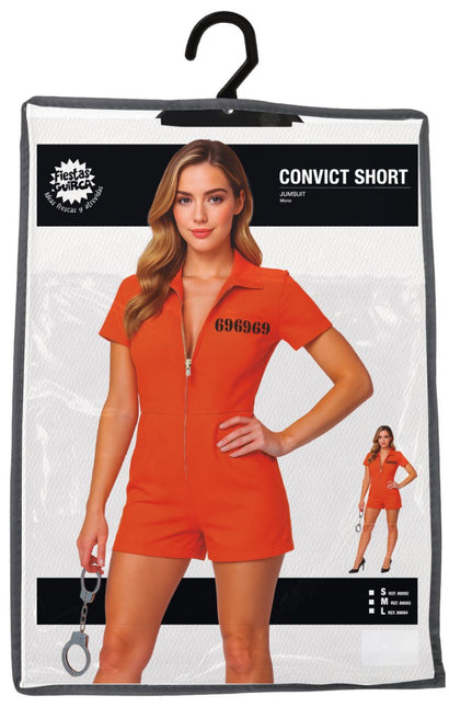 Boevenpak Oranje Dames Kort van Fiestas Guirca koop je bij Partywinkel