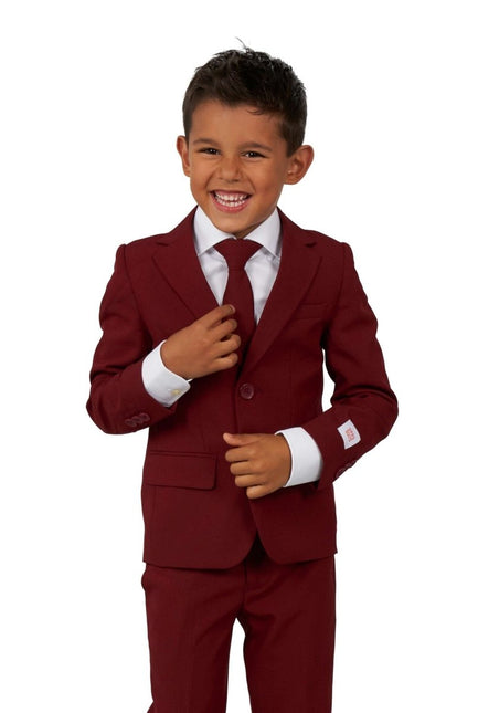 Bordeaux Rood Pak Jongen OppoSuits van OppoSuits koop je bij Partywinkel