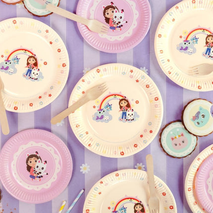 Borden Gabby's Dollhouse, 23 cm van Partydeco koop je bij Partywinkel