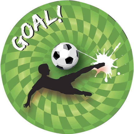 Borden Goal 23cm 8st van Haza Witbaard koop je bij Partywinkel