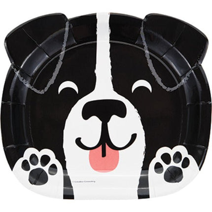 Borden Honden 20cm 8st van Creative Converting koop je bij Partywinkel