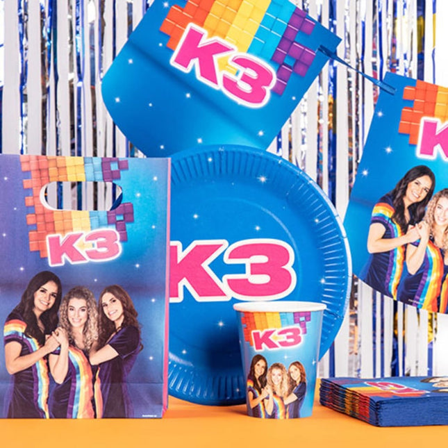 Borden K3 23cm 8st van Folat koop je bij Partywinkel