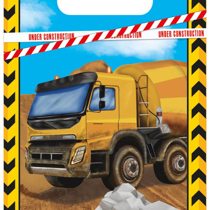 Bouw Uitdeelzakjes 6st van Procos koop je bij Partywinkel