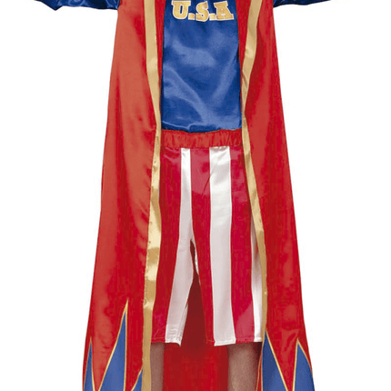 Boxer Kostuum Rood Blauw van Fiestas Guirca koop je bij Partywinkel