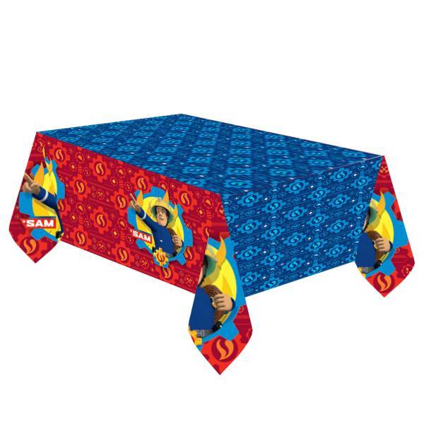 Brandweerman Sam Tafelkleed Versiering 1,8m - Partywinkel - 013051743390