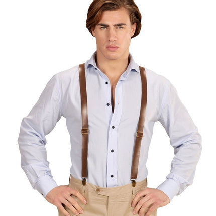 Bretels Leer van Widmann koop je bij Partywinkel