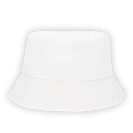 Bride Bucket Hat Wit Roze van Boland koop je bij Partywinkel