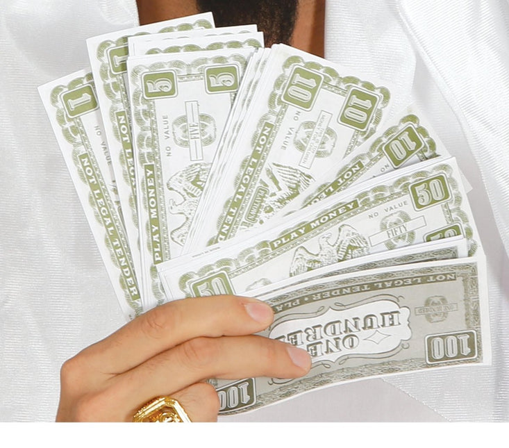 Briefgeld 75st van Fiestas Guirca koop je bij Partywinkel