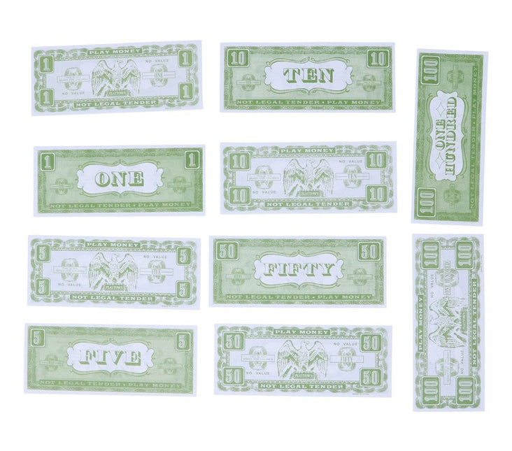 Briefgeld 75st van Fiestas Guirca koop je bij Partywinkel