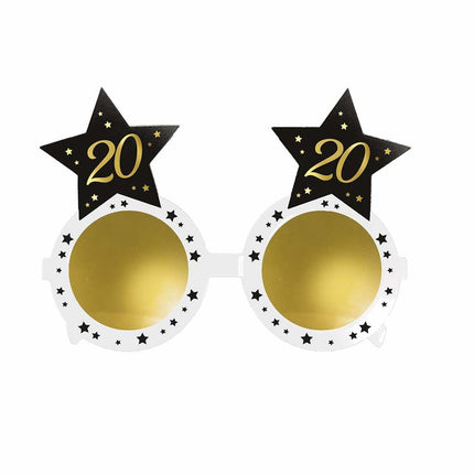 Bril 20 Jaar Sterren van Fiestas Guirca koop je bij Partywinkel