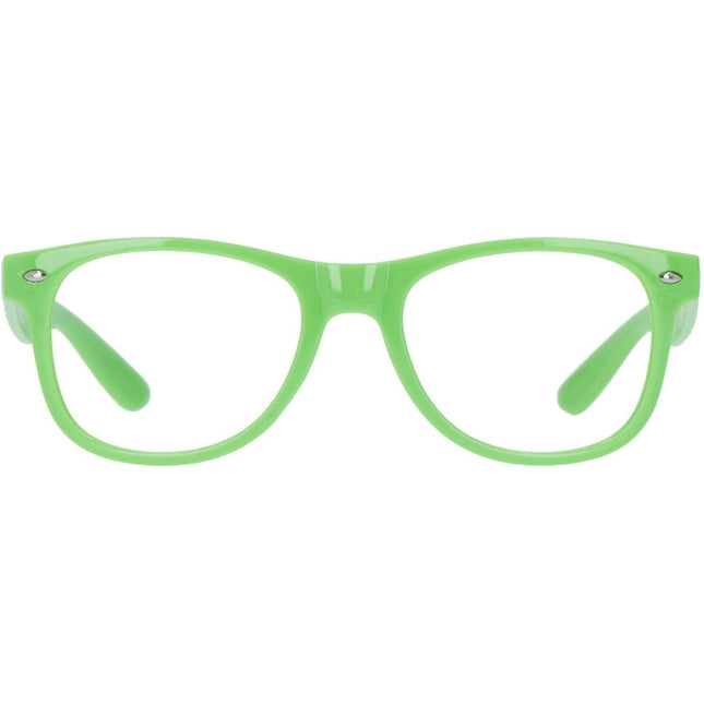 Bril Blues Brothers Neon Groen van Folat koop je bij Partywinkel
