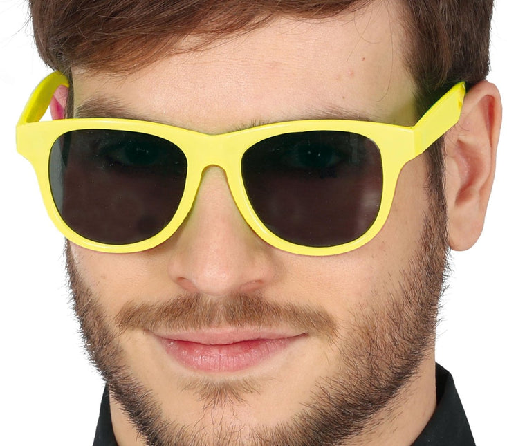 Bril Neon Geel van Fiestas Guirca koop je bij Partywinkel