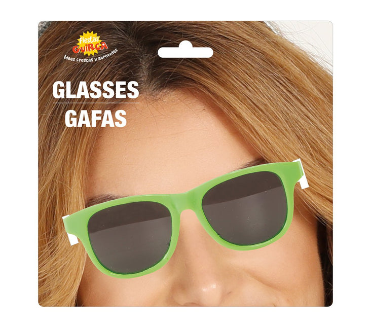 Bril Neon Groen van Fiestas Guirca koop je bij Partywinkel