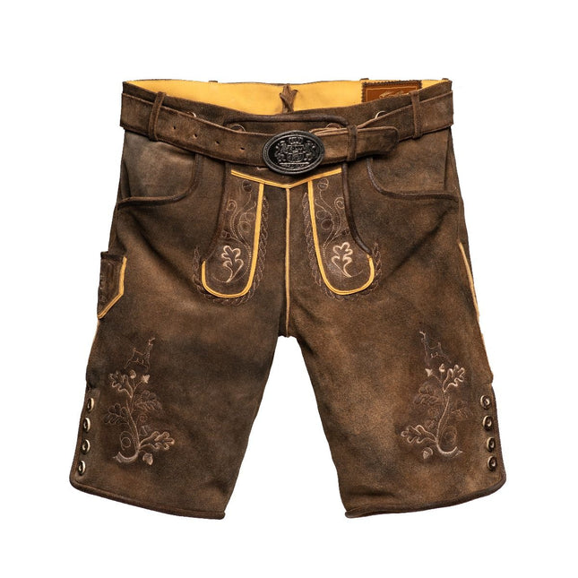 Lederhose Marrón Corto Brixen