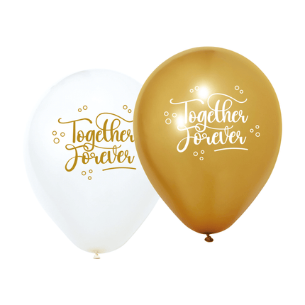Bruiloft Ballonnen 30cm 8st van WeFiesta koop je bij Partywinkel