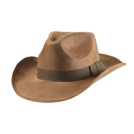 Bruine Hoed Avonturier van Widmann koop je bij Partywinkel