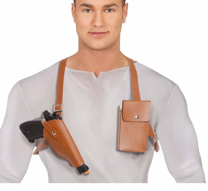 Bruine Holster van Fiestas Guirca koop je bij Partywinkel