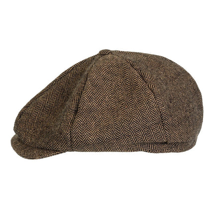 Bruine Pet Peaky Blinders Birmingham van Boland koop je bij Partywinkel