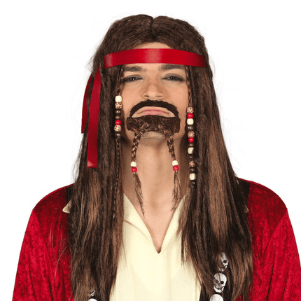 Bruine Pruik Dreads En Sik van Fiestas Guirca koop je bij Partywinkel