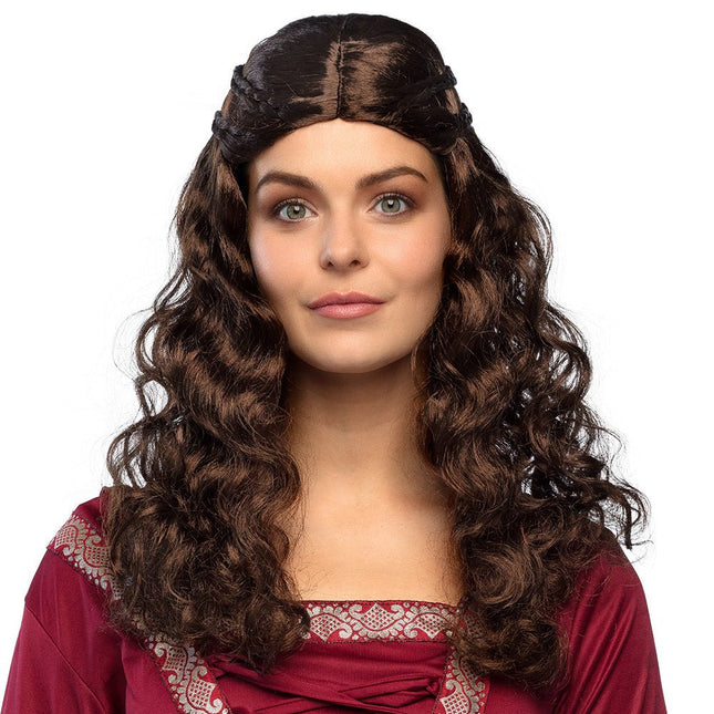 Bruine Pruik Jonkvrouw van Boland koop je bij Partywinkel