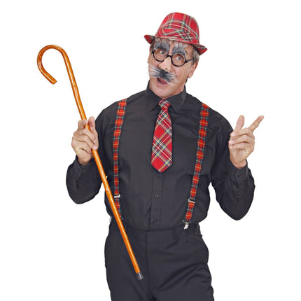 Bruine Wandelstok van Widmann koop je bij Partywinkel