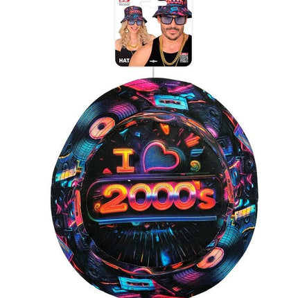 Bucket Hat 2000's van Widmann koop je bij Partywinkel