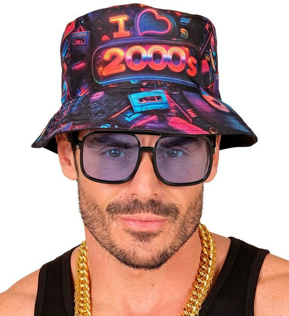 Bucket Hat 2000's van Widmann koop je bij Partywinkel