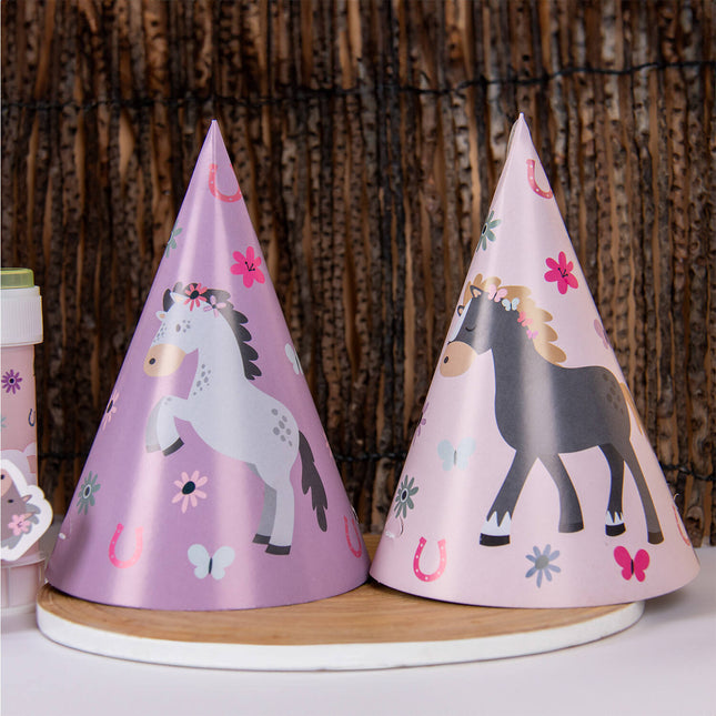 Sombreros de fiesta de caballo 16cm 6pcs