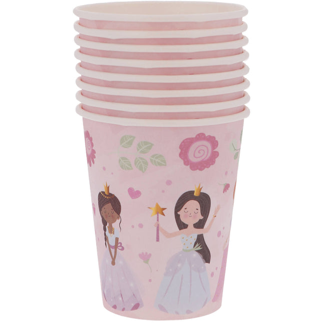 Taza Princesas 250ml 8uds