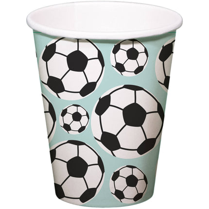 Copa de fútbol 250 ml 8 uds.