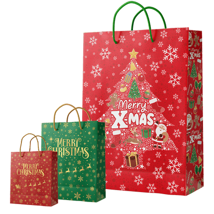 Cadeautas L - X - mas van Paper Dreams koop je bij Partywinkel