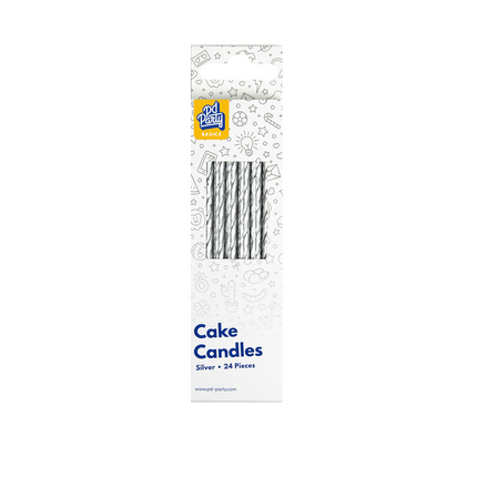 Velas Plata 12,5cm