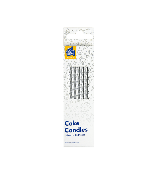 Velas Plata 12,5cm