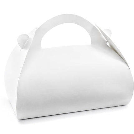 Cakedoosjes Wit 16cm 10st van Partydeco koop je bij Partywinkel