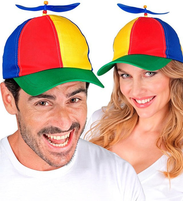 Cap met helicopter propeller van Widmann koop je bij Partywinkel