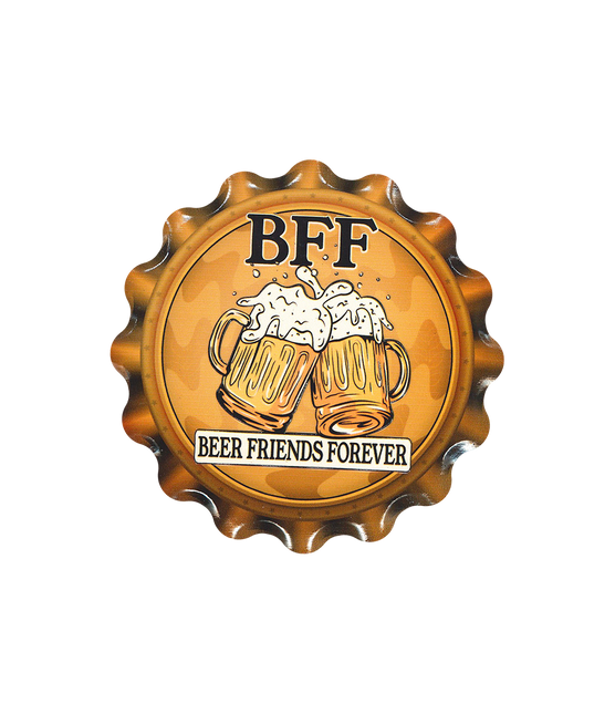 Posavasos Naranja Bff 11cm