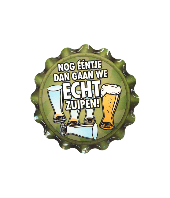 Posavasos Verde Real Booze 11cm